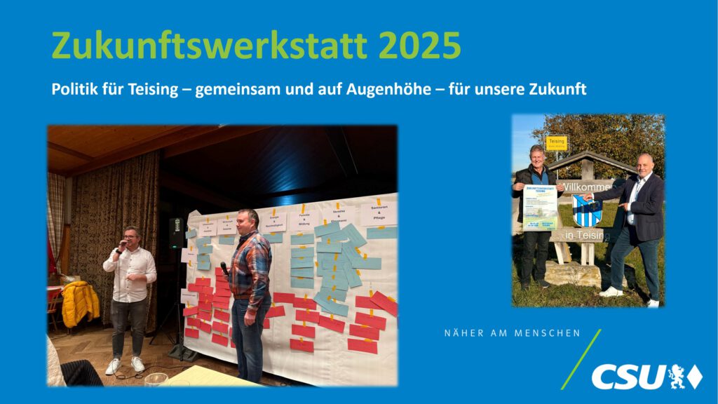 Aktiv im Ort - Zukunftswerkstatt