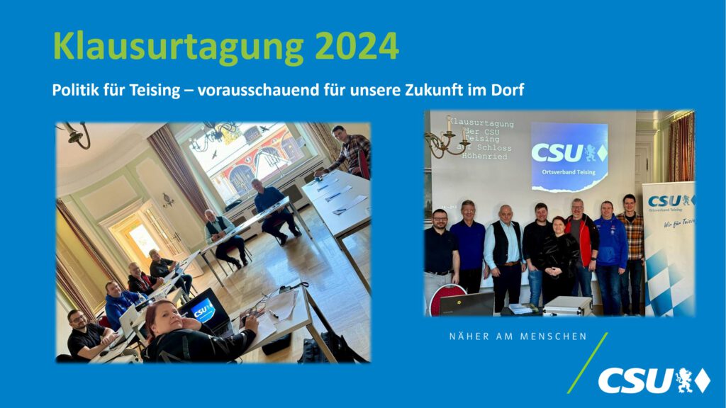 Aktiv im Ort - Klausurtagung