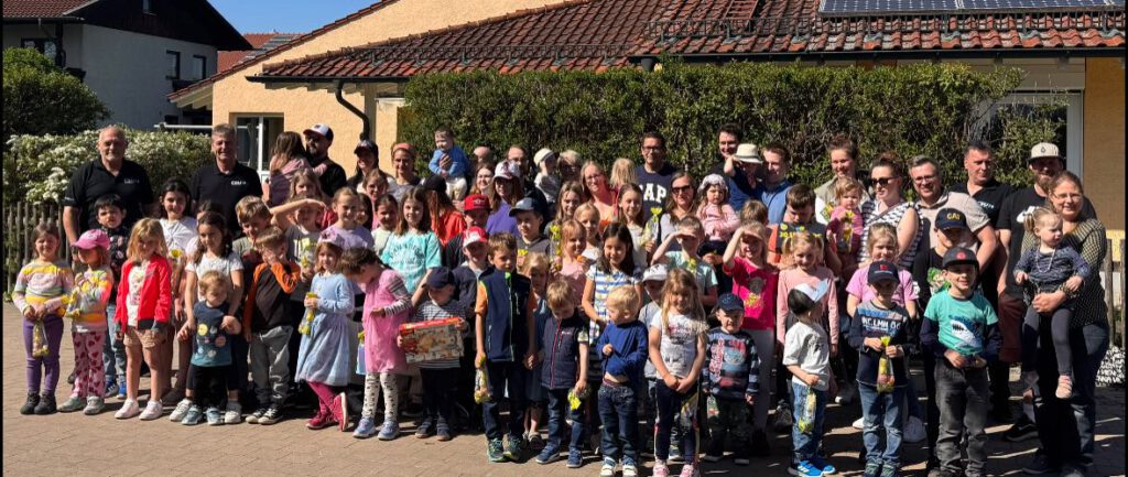 Ostereiersuchen in Teising