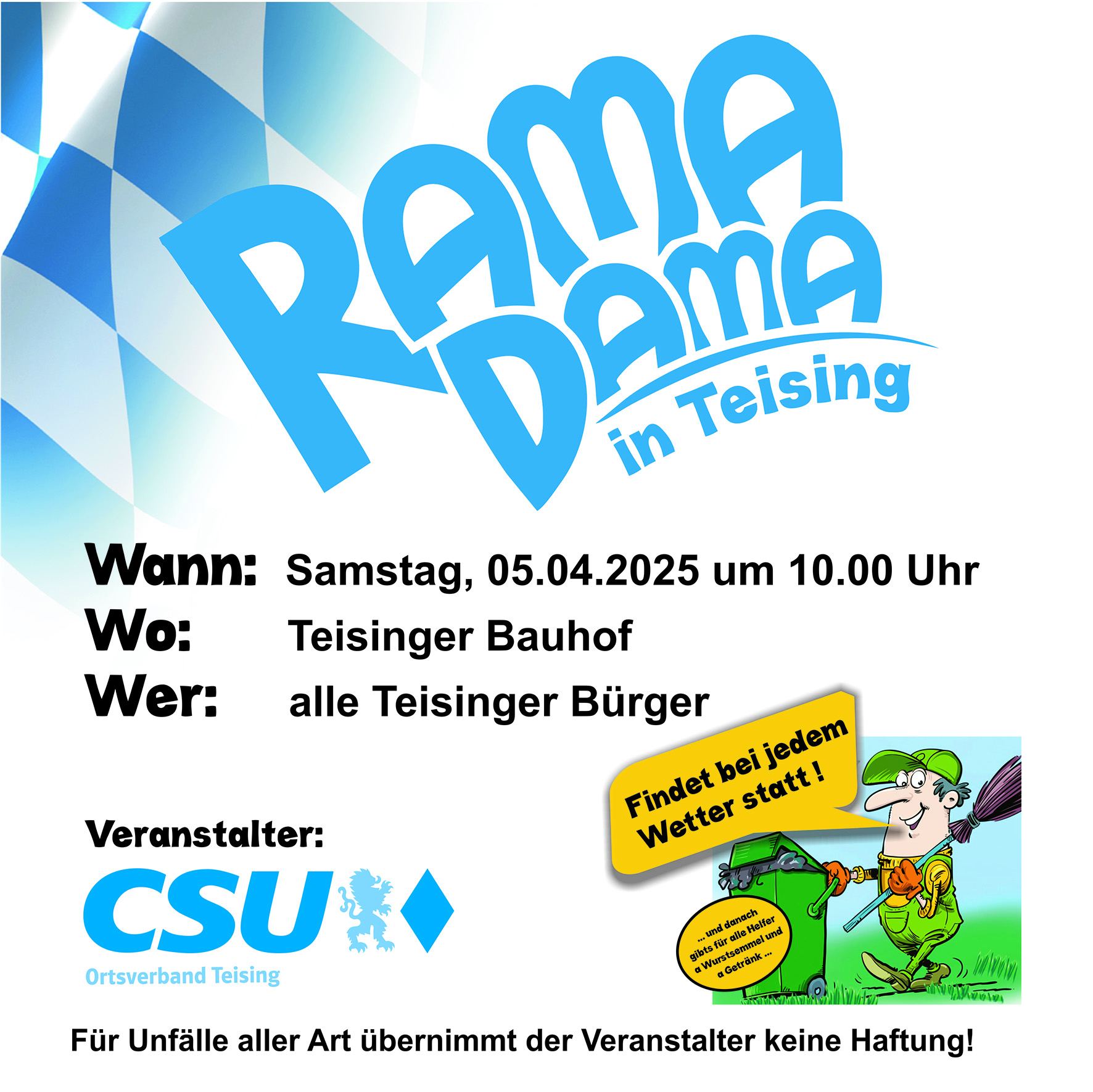 Du betrachtest gerade Ramadama in Teising