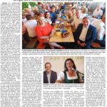 Kundgebung mit Ilse Aigner auf dem Auerhof